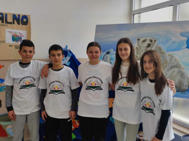 U Osnovnoj školi Čerin provodi se projekt Eko škole