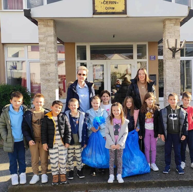 U Osnovnoj školi Čerin provodi se projekt Eko škole