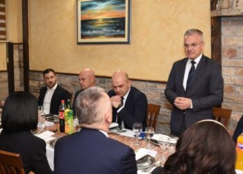 Međugorje: Politički predstavnici HDZ-a BiH HNŽ na radnom ručku s državnim tajnikom Zvonkom Milasom