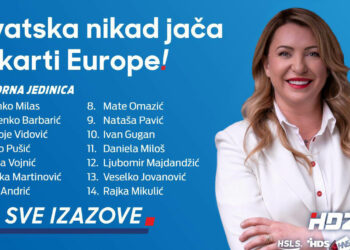 HDZ BiH Čitluk: Podrška listi HDZ-a i prof.dr.sc. Vlatki Martinović