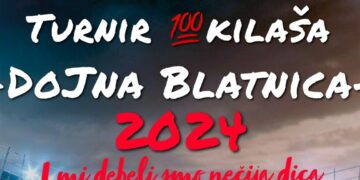 Turnir 100kilaša doJna Blatnica 2024. – I mi debeli smo nečija dica