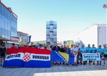 Biciklistička karavana Mostar – Vukovar stigla u Kiseljak