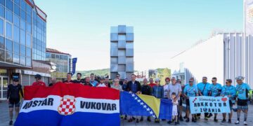 Biciklistička karavana Mostar – Vukovar stigla u Kiseljak