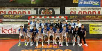 Juniori MNK Brotnjo osvojili srebro na finalnom doigravanju za prvaka BiH