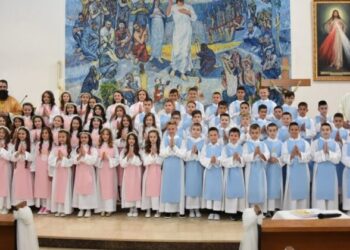 FOTO: Prva sveta pričest u župi Krista Kralja Čitluk