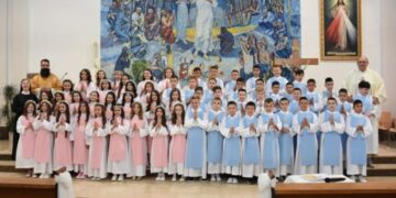 FOTO: Prva sveta pričest u župi Krista Kralja Čitluk