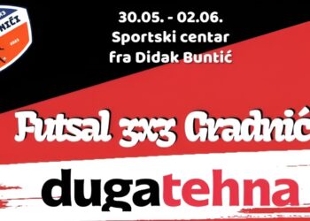 Futsal 3×3 se vraća u Gradniće, Duga-tehna kup kreće 30. svibnja
