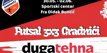 Futsal 3×3 se vraća u Gradniće, Duga-tehna kup kreće 30. svibnja