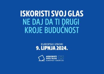 Objava biračima za izbore za članove u Europski parlament iz Republike Hrvatske