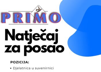 PRIMO – Natječaj za posao
