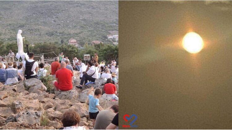 Sinoćnji događaji u Hercegovini: Snimljeni snop svjetlosti, krvavi mjesec u obliku križa