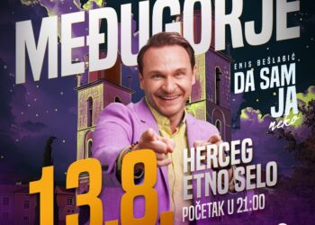 Enis Bešlagić sa svojom predstavom ‘Da sam ja neko’ 13.08. dolazi u Herceg Etno selo