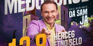 Enis Bešlagić sa svojom predstavom ‘Da sam ja neko’ 13.08. dolazi u Herceg Etno selo