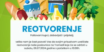 Diskont Planinić poziva sve svoje kupce na reotvorenje poslovnice na Tromeđi