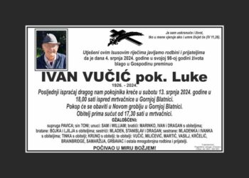 Preminuo najstariji hrvatski branitelj iz Hercegovine Brotnjak Ivan Vučić