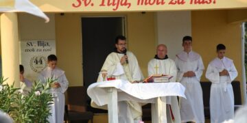 Svečano obilježen blagdan sv. Ilije na Gradini u Donjem Malom Ograđeniku