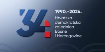 Čestitka predsjednika dr. Dragana Čovića povodom 34. obljetnice osnivanja Hrvatske demokratske zajednice BiH