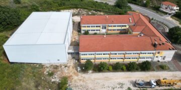 Intenzivno se radi na unutarnjem uređenju sportske dvorane SŠ dr. fra Slavka Barbarića