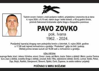 Preminuo Pavo Zovko