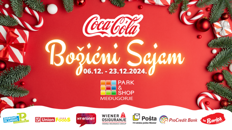 Božićni sajam Park & Shop Međugorje