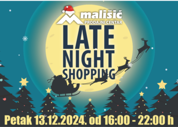 Late night shopping u PC Mališić Međugorje