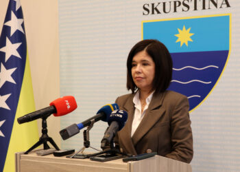 Predsjednica Buhač i ministar Šuta uoči sjednice Skupštine HNŽ-a