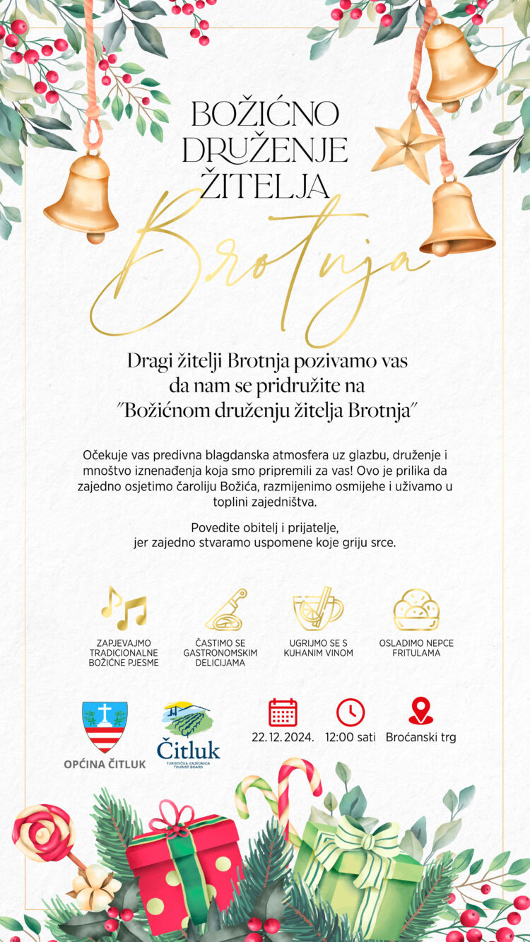 Božićno druženje žitelja Brotnja