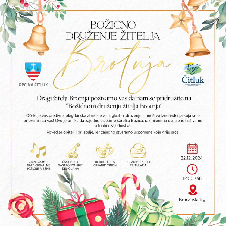 Božićno druženje žitelja Brotnja