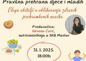 Najavljujemo: Edukativno predavanje o zdravim prehrambenim navikama u Edukacijsko-rehabilitacijskom centru “Sveti Josip Radnik”