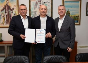 Općini Čitluk dodijeljena zahvalnica za potporu radu HKUD Brotnjo