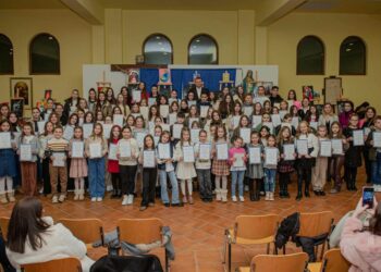 Upriličena izložba radova polaznika tečaja slikanja koji je održan pod vodstvom Vilima Parića