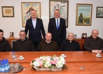 Načelnik i predsjednik Općinskog vijeća Čitluk ugostili župnike Broćanskog dekanata