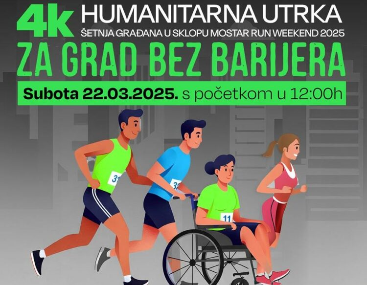 Humanitarna utrka u sklopu MRW 2025 – Za Grad bez barijera