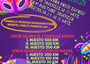 Maškare u Jasenici uz bogate nagrade