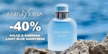 ESENCIJA MEDITERENA U BOCI : D&G Light Blue asortiman uz 40 % u Parfumeriji M Međugorje