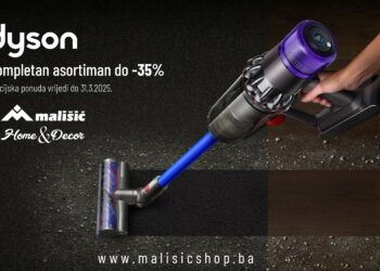 AKCIJSKI POPUST 10-35 % NA KOMPLETAN ASORTIMAN PROIZVODA DYSON U TRGOVINAMA MALIŠIĆ HOME&DECOR!