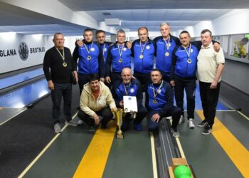 Kuglačima KK Brotnjo uručen pehar pobjednika lige