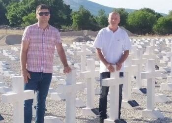 Na Groblju mira postavljeni novi križevi za žrtve s područja općine Čitluk