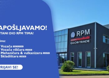 RPM Glob Trade d.o.o. raspisuje natječaj za više radnih mjesta