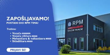 RPM Glob Trade d.o.o. raspisuje natječaj za više radnih mjesta