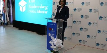 Predsjednica Buhač na proslavi Dana Studentskog centra Sveučilišta u Mostaru
