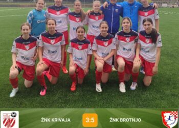 Mlade snage Brotnja ostvarile pobjedu u Zavidovićima