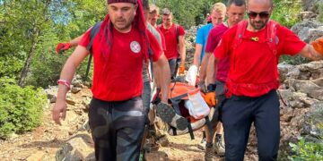 HGSS Čitluk–Međugorje u akciji spašavanja na Križevcu