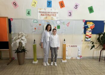 Veliki uspjeh na Županijskom natjecanju iz matematike za OŠ Bijakovići: Mihael Čoja osvojio treće mjesto!