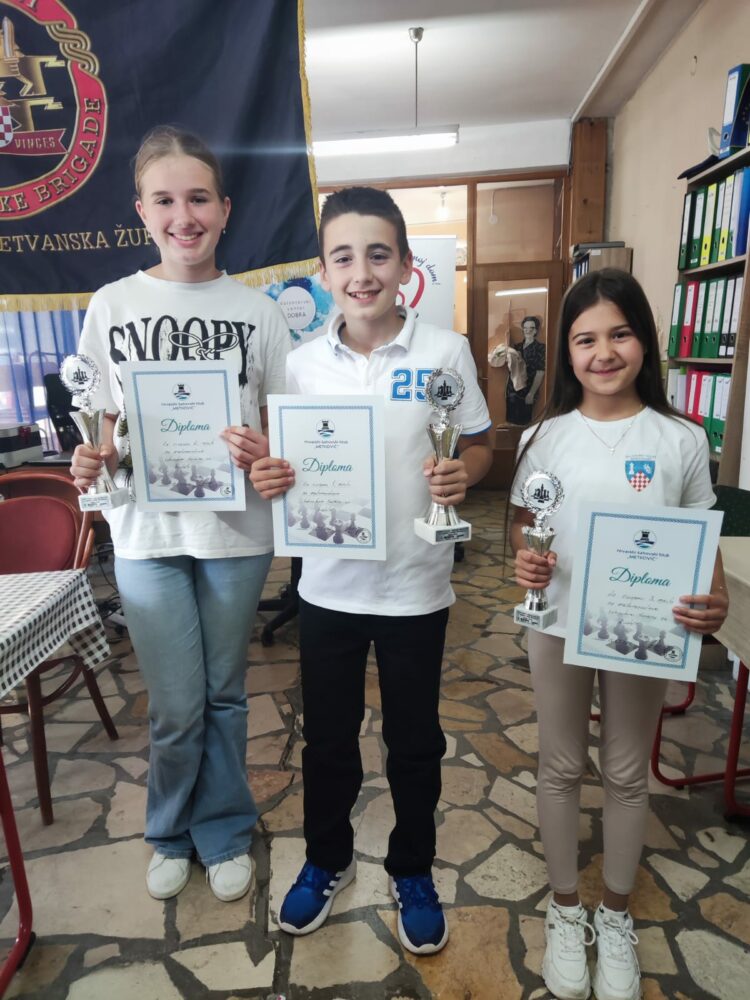 Šahovski klub Brotnjo: Uspjeh na međunarodnom turniru u Metkoviću