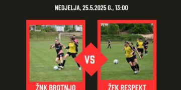 Završnica sezone na Barama: ŽNK Brotnjo dočekuje ŽFK Respekt