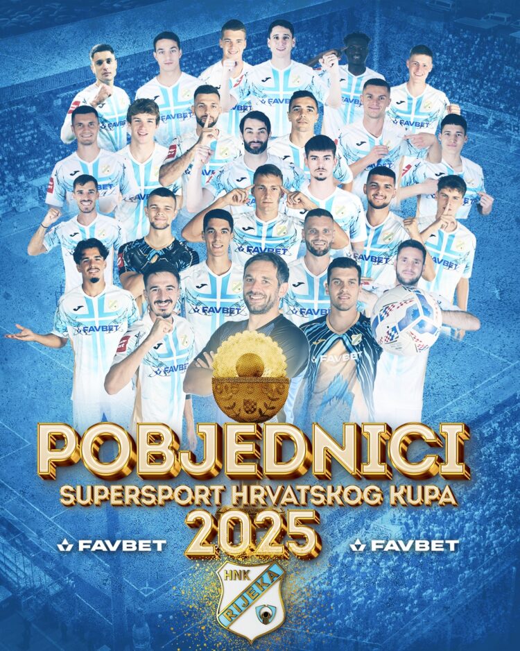 NK Rijeka osvojila duplu krunu