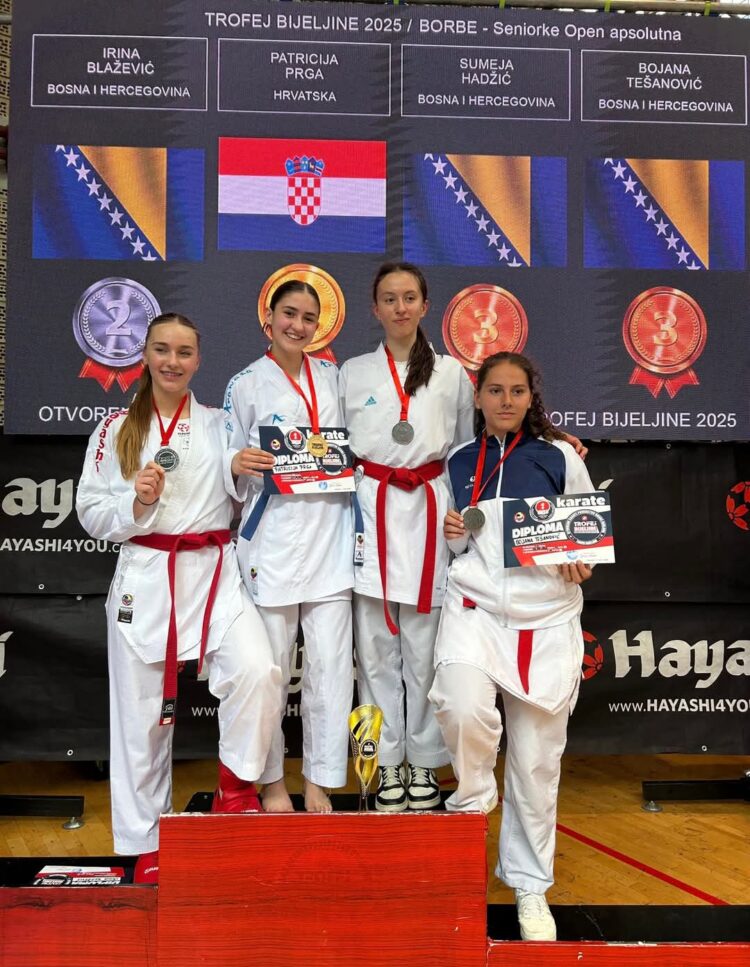 Uspjeh broćanskih karataša na međunarodnom turniru “Trofej Bijeljine 2025”