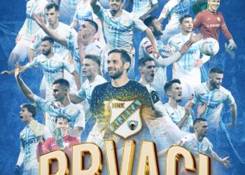 Nogometni klub Rijeka prvak je Hrvatske!