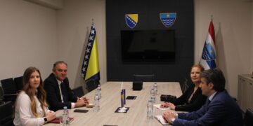 Martinović i Tomašinec razgovarali o stanju u HNŽ-u i Federaciji BiH i europskom putu BiH